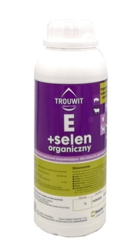 Trouwit E + Selen organiczny 1 L dla zwierząt
