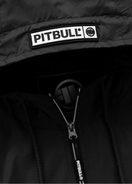 Pit Bull Jarná bunda s kapucňou Athletic Logo Black XL