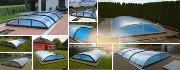 НИЗКАЯ КРЫША ДЛЯ БАССЕЙНА ROYAL 6,40x3,20x0,85 м