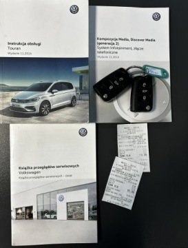 Volkswagen Touran III 2.0 TDI 150KM 2017 Volkswagen Touran Salon Polska Led, Tempomat ACC, zdjęcie 37
