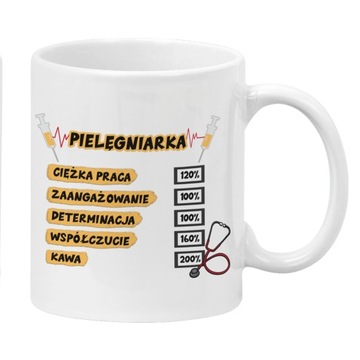 KUBEK PREZENT PIELĘGNIARKI święta podziękowanie