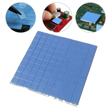 Termopad 100szt 10x10x1mm 3,2WmK Thermopad GPU CPU