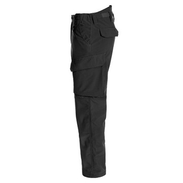 Spodnie ocieplane wodoodporne bojówki Mil-Tec Softshell Explorer Czarne S