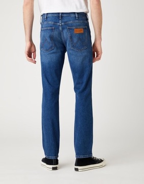 Męskie spodnie jeansowe proste Wrangler GREENSBORO W32 L34