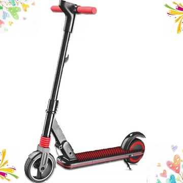 scooter dzieci SIMATE S3 czarny 14Km/h 130W Idealny prezent dla dzieci