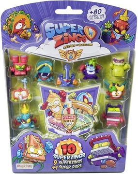 MagicBox Super Zings figurki SERIA 5 10-pak