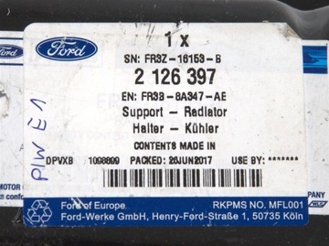 НИЖНЯЯ ЛЕВАЯ ПЕРЕДНЯЯ РАМА MUSTANG С 2015 ГОДА -> _ 2126397 _ FR3B-8A347-AE