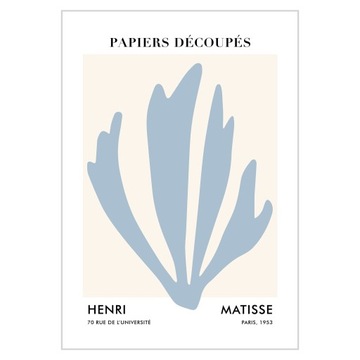 Plakat 21x30 Henri Matisse Blue02