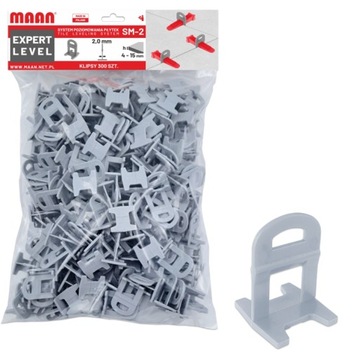 System poziomowania płytek 2mm 300szt. MAAN SM-2