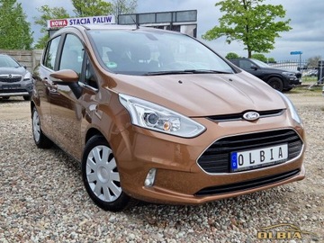 Ford B-MAX 1.0 EcoBoost 100KM 2012 Ford B-MAX 1.0EcoBoost Titanium Sony Led Klima..., zdjęcie 2