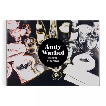 ANDY WARHOL AFTER THE PARTY 250 PIECE WOOD PUZZLE