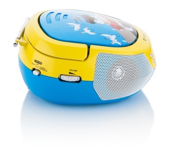 БУМБОКС РАДИО ДЛЯ ДЕТЕЙ КАРАОКЕ МИКРОФОН CD USB