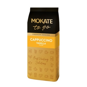 Capuccino Waniliowe MOKATE do picia instant vending do ekspresu 1kg