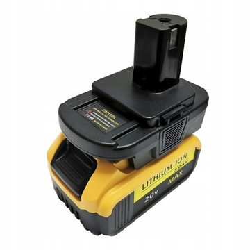 Konwerter baterii DeWalt/Milwaukee na Ryobi