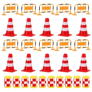 Ga-TRAFFIC BARRICADE PLASTIC ROADBLOCK MODEL MINI