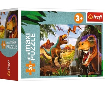 Puzzle Trefl dinozaur 20 elementów Poznaj świat dinozaurów 5900511211382
