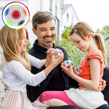 АНТИСТРЕССОВЫЙ ШАР СЕНСОРНЫЙ FIDGET COLOR