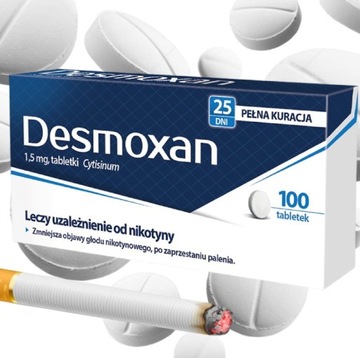 DESMOXAN leczenie uzależnienia od nikotyny 100 tab