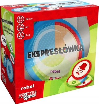 Ekspresłówka Fajna GRA NA IMPREZĘ Planszówka TOWARZYSKA na Długie Godziny