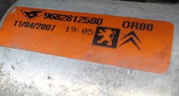 PEUGEOT 207 07R 1.6 VTI PŘÍVOD KLIMATIZACE 9682812580