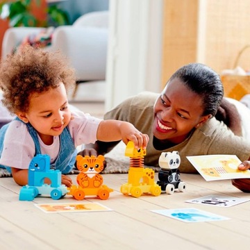 LEGO Duplo 10955 Поезд с животными в подарок