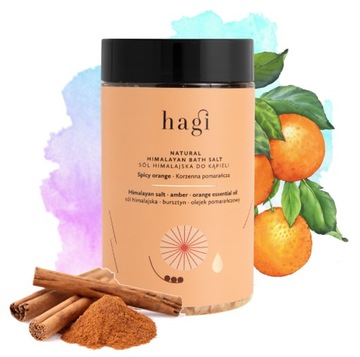 HAGI Sól do kąpieli Korzenna Pomarańcza 480 g