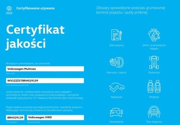 Volkswagen Multivan T7 Van L1 2.0 TDI 150KM 2024 Volkswagen Multivan Nowy Multivan L2 7 osobowy Pakiety, Tempomat, Digital, zdjęcie 4