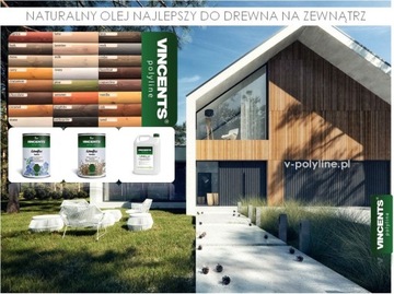 EKO kolorowa bejca olej do drewna tarasów elewacji mebli 1L SAND