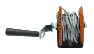 РУЧНАЯ ТРОСОВАЯ ЛЕБЕДКА 545 кг 1200 ФУНТОВ ЛЕБЕДКА РУЧНАЯ РУЧНАЯ ЛЕБЕДКА