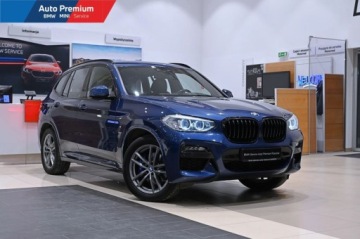 BMW X3 G01 SUV 2.0 30i 252KM 2021 BMW X3 xDrive30iFV23LED Fog lightsFotele SportoweSkorzana Kierownica