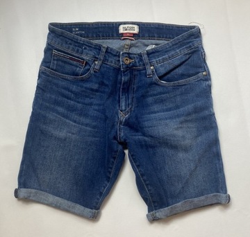 Tommy Hilfiger oryginalne Jeansowe niebieskie SPODENKI W 31