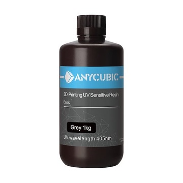 Żywica 3D LCD Anycubic Basic resin Gray szara 1kg