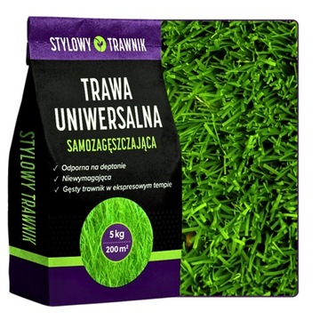 TRAWA UNIWERSALNA PREMIUM Zagęszczająca nasiona5KG