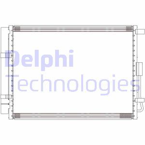 DELPHI CF20304 KONDENZÁTOR KLIMATIZACE