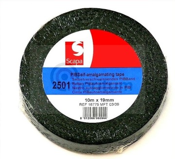 Taśma izolacyjna samowulkanizująca WŁOSKA SCAPA 2504 19mm x 10m x 0,75mm