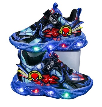 Buty Spider-Man LED Swiecące Dziecięce r.25-33
