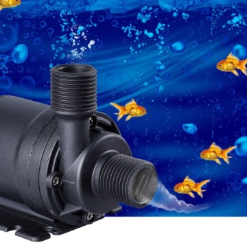 DC 12V 24V бесщеточный погружной водяной насос 900L/H 7M для бассейна фонтана