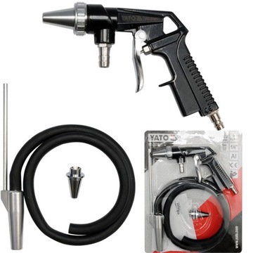PISTOLET DO PIASKOWANIA PIASKARKA YATO Z WĘŻEM
