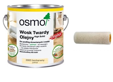 OSMO WOSK TWARDY OLEJNY BEZB. PÓŁMAT 3065 2,5L