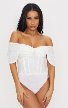 PRETTYLITTLETHING B6P BODY Z ODKRYTYMI RAMIONAMI L