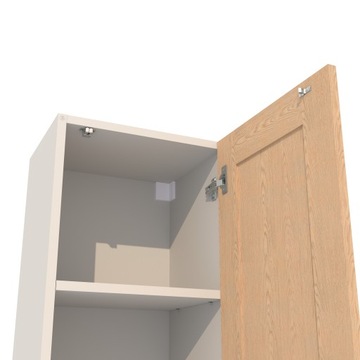 Роликовая защелка для мебельных дверей, темно-коричневый