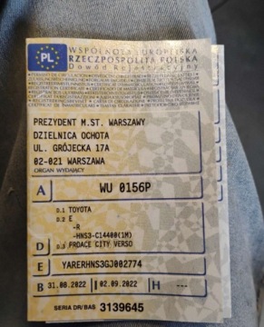 Toyota 2022 Toyota Proace City Verso 2022r, 1.2 Benzyna. AUTOMAT. Uszkodzony przod i t, zdjęcie 27