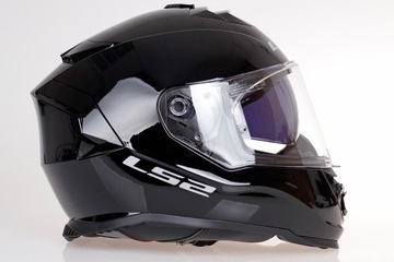 Мотоциклетный шлем LS2 FF800 STORM II черный козырек PINLOCK ECE 22.06