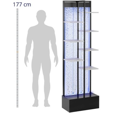 Витрина Bubble, полка, стена с полками и