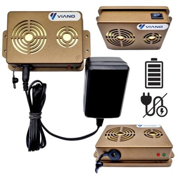 BATERYJNY ODSTRASZACZ KUN do SAMOCHODU VIANO OSA-1