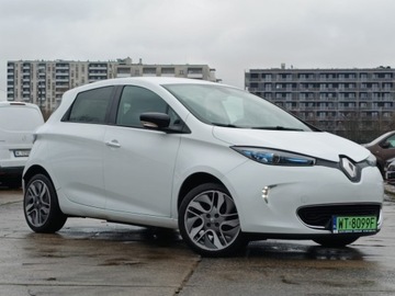 Renault ZOE I Q210 88KM 2014 RENAULT ZOE 41kWh, Automat, Niski przebieg 46119km, Czujniki parkowania