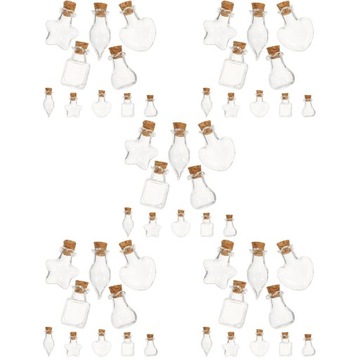 Рождественское украшение из мини-стеклянной бутылки Cor