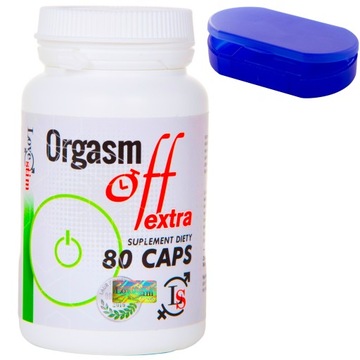 LOVESTIM ORGASM OFF EXTRA 80 KAPSUŁEK DLA MĘŻCZYZN DELAY BEZ FALSTARTU