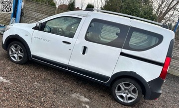 Dacia Dokker Mikrovan Facelifting 1.2 TCe 115KM 2017 Dacia Dokker Stepway-5-Osobowa 1.2 Benzyna 116KM