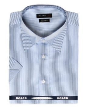 Elegancka Koszula Męska Krótki Rękaw WY123-1 43/44